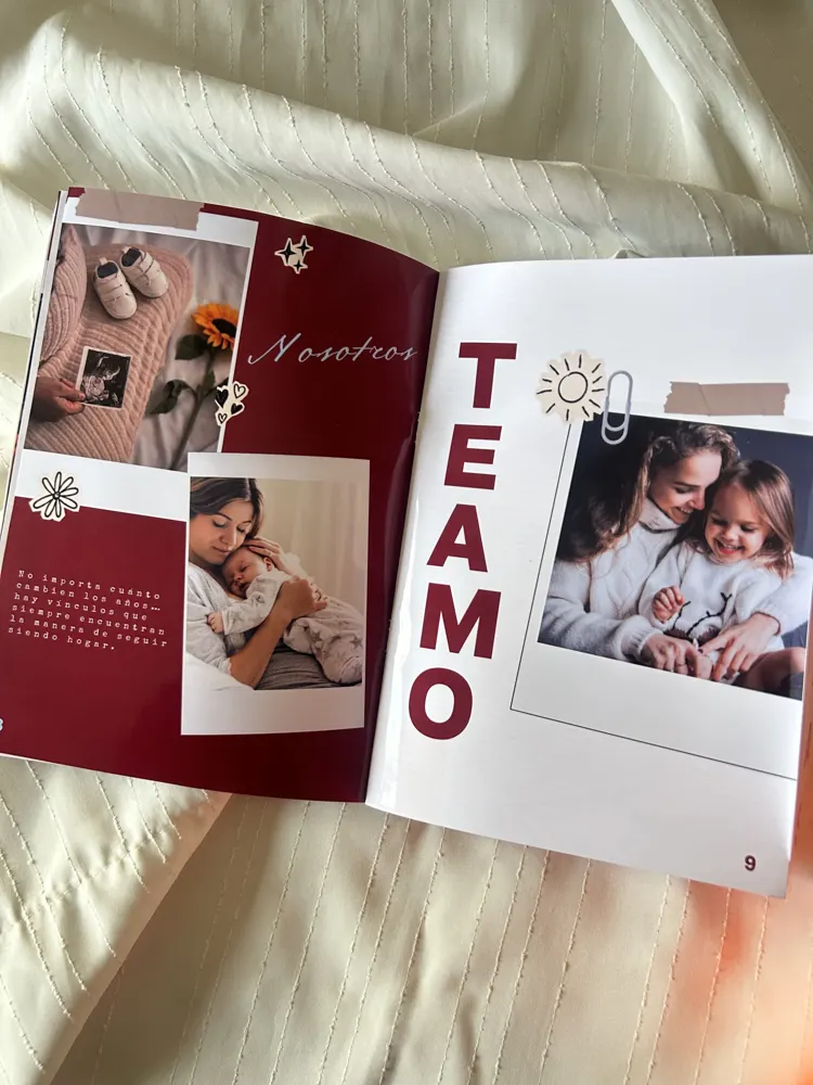 SOLO 1 ÁLBUM EDITABLE REGALO DÍA DE LA MADRE