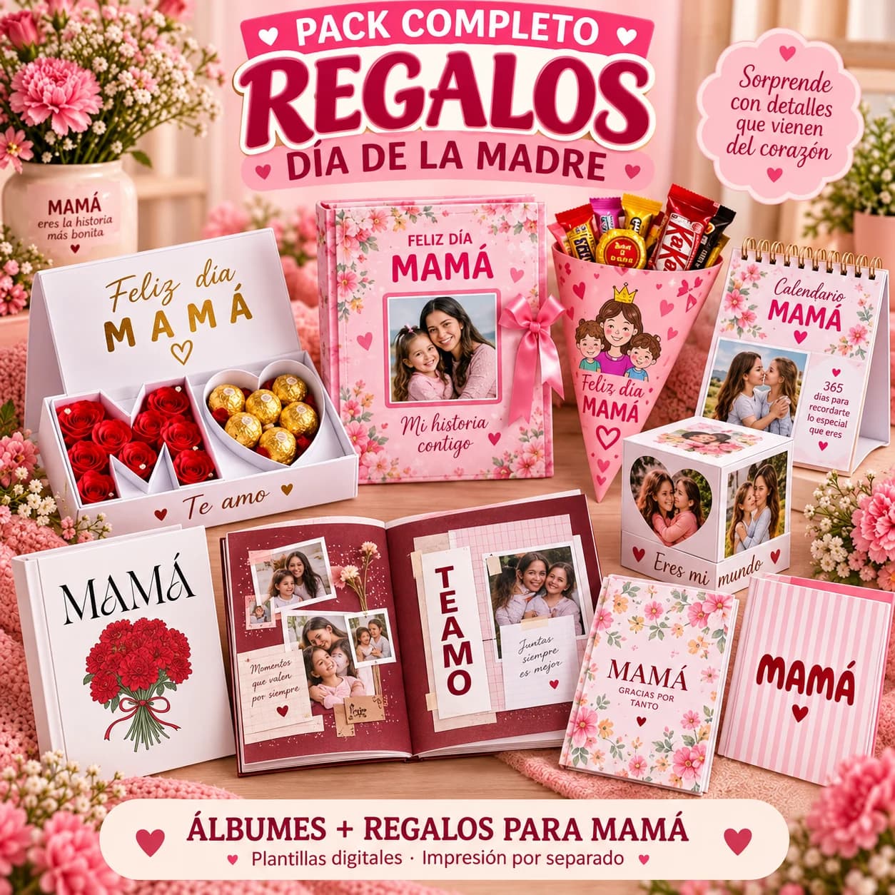 Pack Regalos Día de la Madre